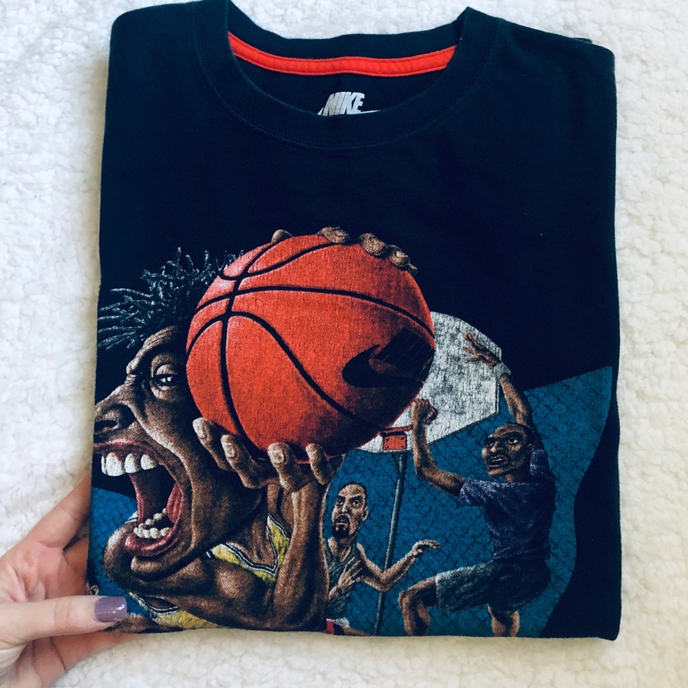 Nike Air Tee/Cartoon Street Ball